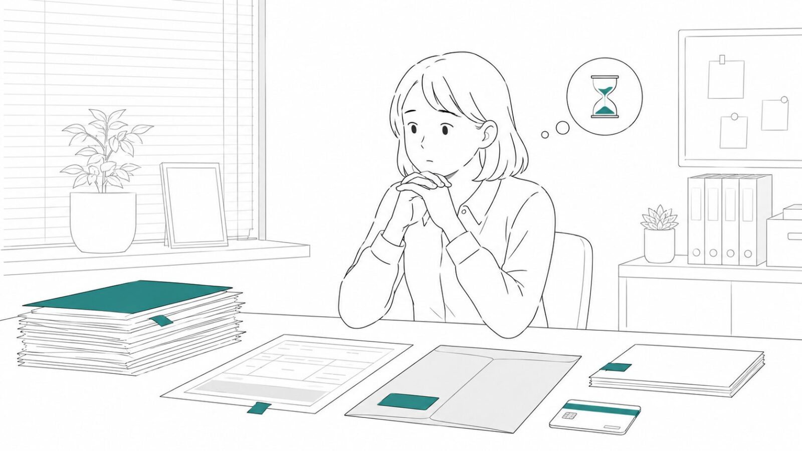 訪問看護で月遅れ請求が起きる原因のイラスト